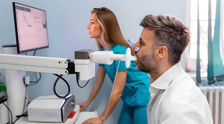 Espirometría dinámica y forzada